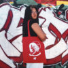 Tote bag rouge customisé